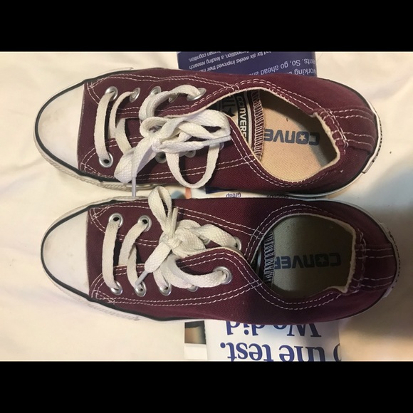 Convers all star burgundy - Picture 5 of 8